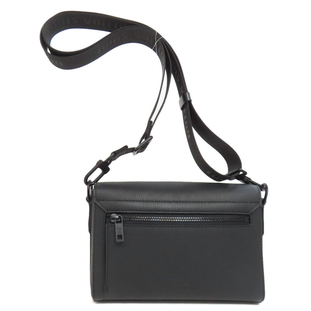 Louis Vuitton Shoulder Messenger Takeoff Calfskin Bag Leather Aerogram